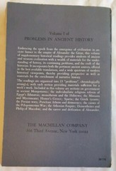 Problems In Ancient History, Volume Two, The Roman World By Donald Kagan
