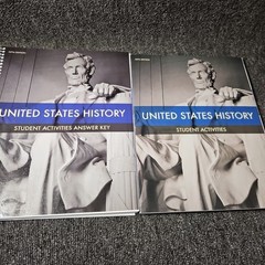 BJU Press US History Student Activity + Answer Key – Paperback Set Lot