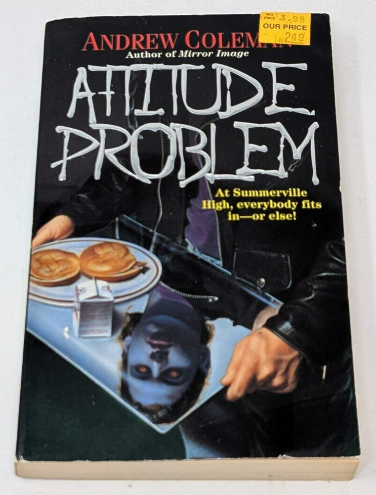 Nightshade Attitude Problem by Andrew Coleman Horror Paperback Book 1996 Harper