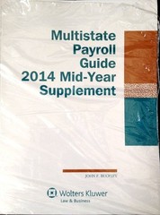Multistate Payroll Guide 2014 Mid-Year Supplement (Wolters Kluwer) New Paperback