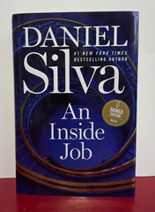 SIGNED An Inside Job — Daniel Silva | 1st ED 1st PRINT | Signed HCDJ 2025