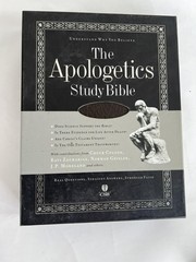 The Apologetics Study Bible Ted Cabal Holman CSB Brown Genuine Leather Indexed