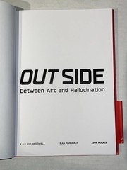 OutSide: Between Art and Hallucination by K Allado-McDowell 2023 HC Excellent