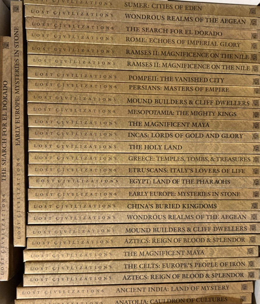 Time Life Lost Civilizations Books – You Choose Volume – Hardcover Homeschool