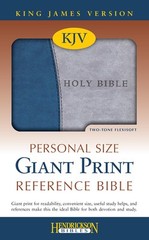 Personal Size Giant Print Reference Bible-KJV by Hendrickson