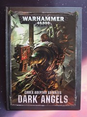 CODEX ADEPTUS ASTARTES DARK ANGELS WARHAMMER 40k- 8th Edition HC 2017 *Minty*