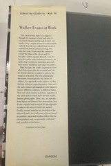 Walker Evans at Work by Walker Evans (1982, Hardcover)