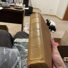 Harper Study Bible, RSV Tan Genuine Top Grain Leather