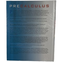 Precalculus Paul Sisson Instructor Annotated Edition w/ CD Hawkes Math