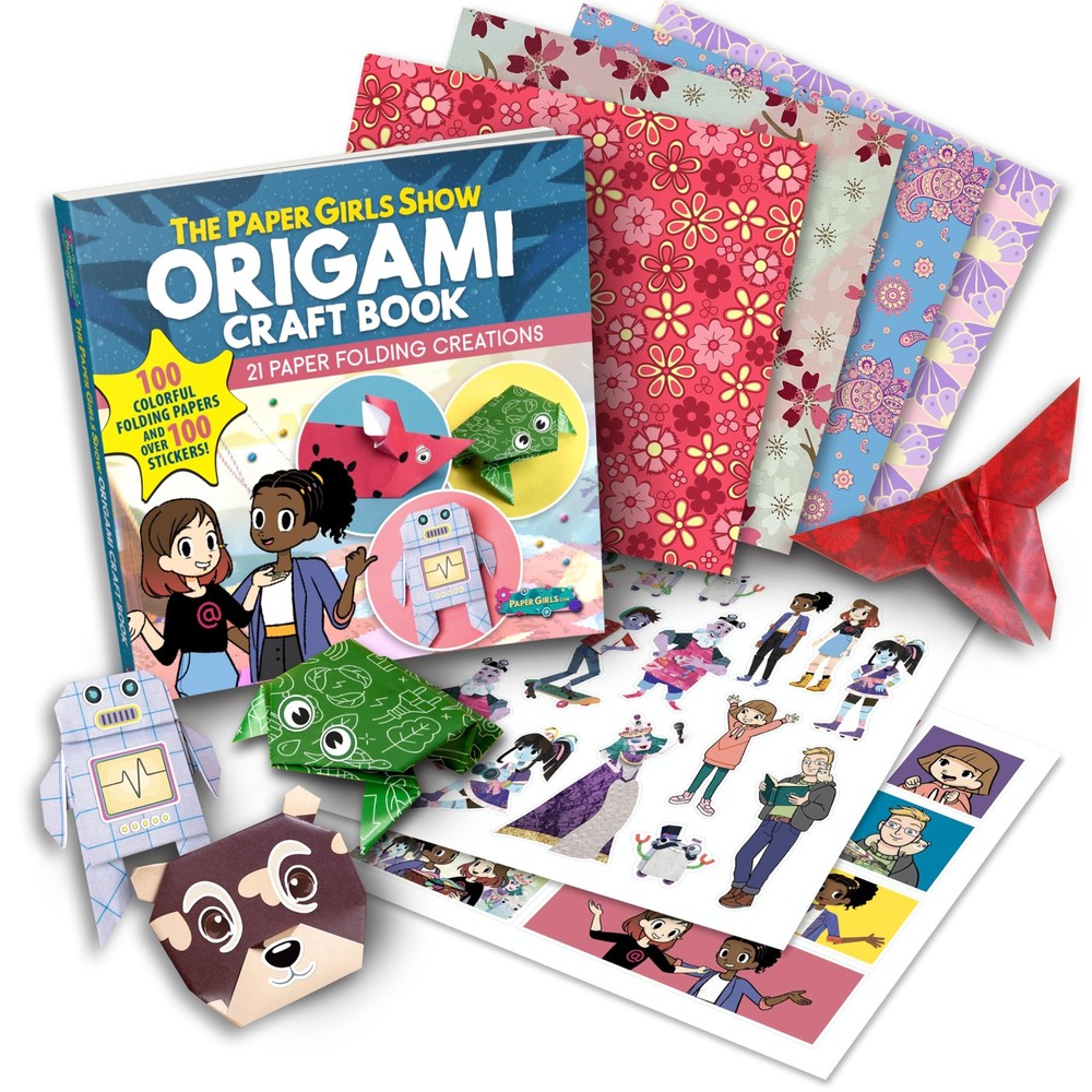 The Paper Girls Show Origami Craft Book: 21 Folding Creations (Happy…