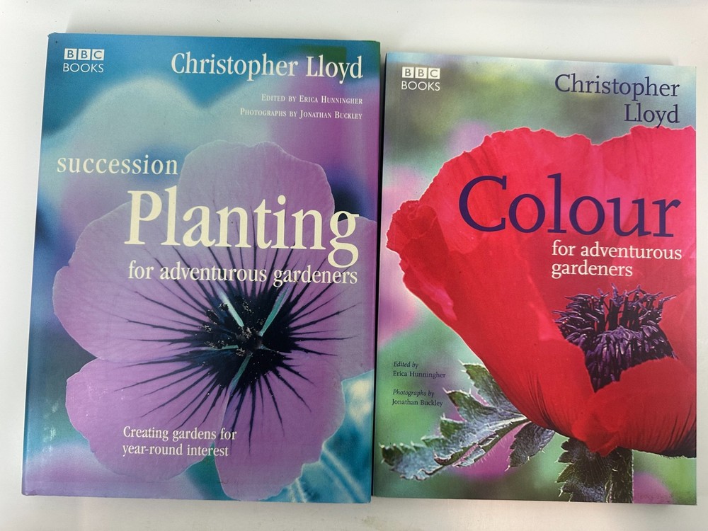 2-Book Bundle Christopher Lloyd Colour (2004) & Succession Planting (2007)