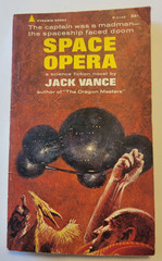 Space Opera by Jack Vance 1965 Pyramid 1st Printing Vintage SF Paperback Book