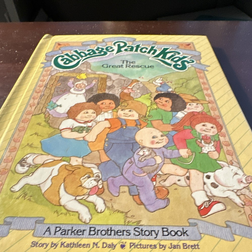 Cabbage Patch Kids The Great Rescue Hardcover Illustrated Kathleen N. Daly 1984