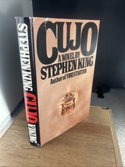 Cujo A Novel by Stephen King 1981 Hardcover DJ Early Edition Viking Press MP8W