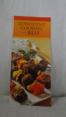 CONFIDENT COOKING WITH BEEF booklet 2010 – 34 pages