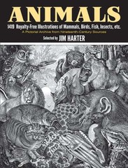 Animals: 1,419 Copyright-Free Illustrations of Mammals, Birds, Fish, Insects,