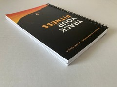 Track Your Fitness Journal NewMeFitness Workout Log 2023 Spiral Paperback