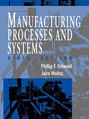 Manufacturing Processes and Systems
