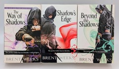 Night Angel Trilogy Brent Weeks Paperback Lot Books 1-3 Complete Fantasy Set