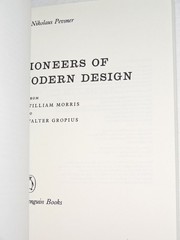 2 Pevsner Books Sources Modern Architecture 1968 Pioneers Modern Design 1991