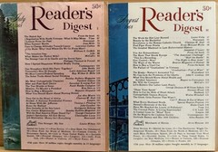 1968 July August (2) READER’S DIGEST MAGAZINE Vintage Ageless Fun Short Stories