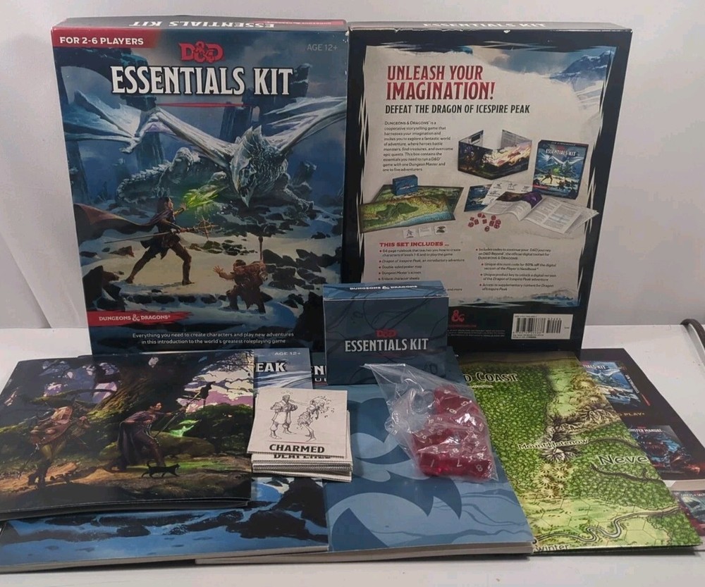 Dungeons and Dragons Essentials Kit (d&d Boxed Set) by Wizards RPG Team…