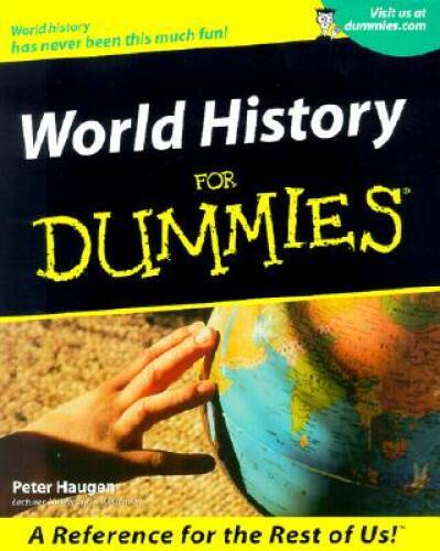 World History For Dummies (For Dummies (Lifestyles Paperback)) – GOOD