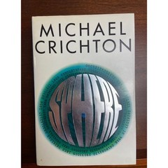 Michael Crichton Sphere First Edition 1987 Hardcover Knopf Borzoi Book Sci-Fi