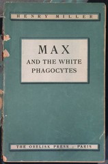 VNTG PB HENRY MILLER Max & the White Phagocytes 1945 Obelisk Press Villa Seurat