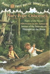 Magic Tree House Books 5-8 Boxed Set: Night of the Ninjas; Afternoon on the Amaz