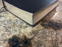 2010 MacArthur Study Bible ESV Premium Black Softcover Calfskin Crossway