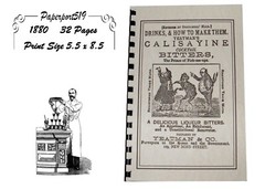 Drinks And How To Make Them “1880” 32 Pages