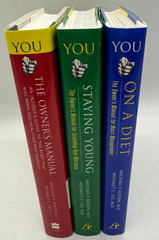 YOU 3 Books by Roizen & OZ Owner’s Manual, Staying Young, On a Diet