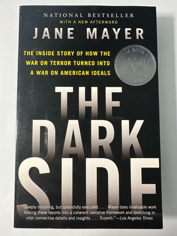 The Dark Side by Jane Mayer Paperback Nonfiction Politics Current Affairs Book
