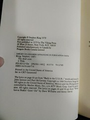 THE DEAD ZONE Stephen King First Edition Viking