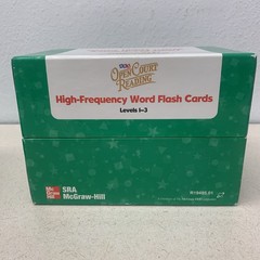 Open Court Reading High Frequency Words Flash Cards Educational Homeschool ESL