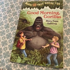 Good Morning, Gorillas by Mary Pope Osborne (2002, Mass Market)