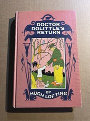 DOCTOR DOLITTLE’S RETURN by Hugh Lofting vintage 1961 Lippincott matte hardcover