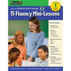 Fluency Mini-Lessons Grade 1 with Audio CD (Independent Fluency Prac – VERY GOOD