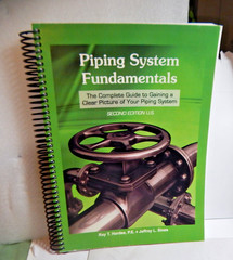 Piping System Fundamentals Hardee & Sines 2nd Edition 2012 Spiral Bound Like New
