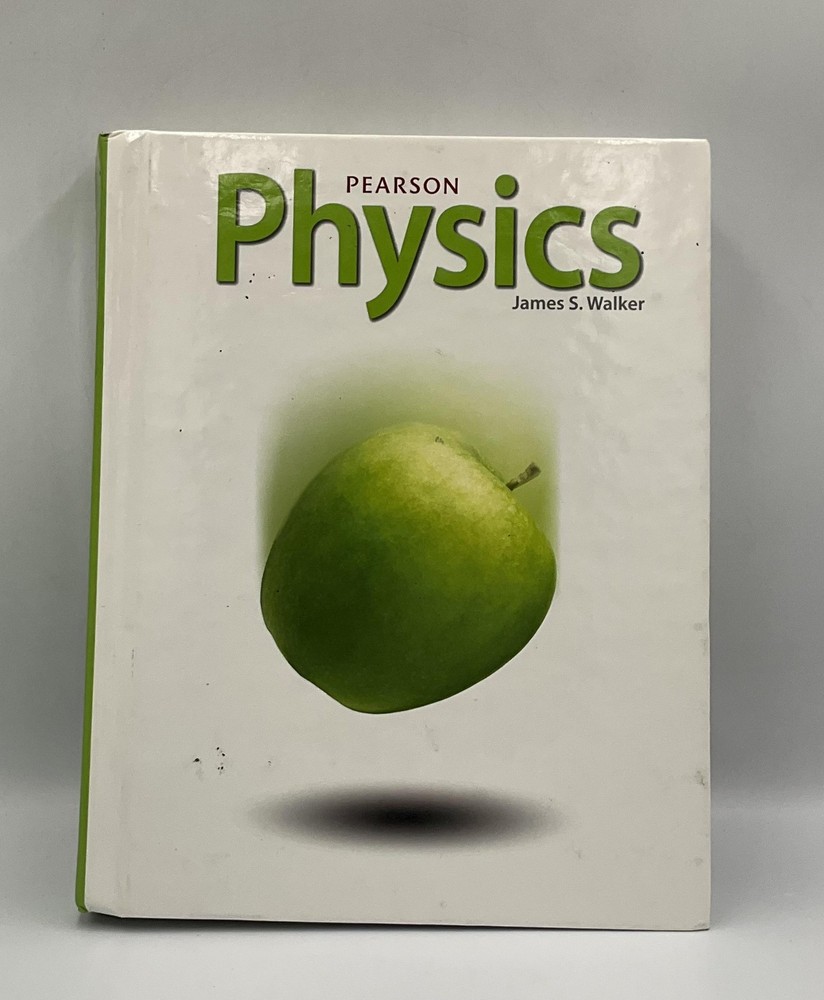 Physics James S. Walker Pearson HC Green Illustrated Textbook United States