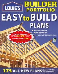 Lowe’s Builder Portfolio: Easy-to-build Plans (Home Plans)