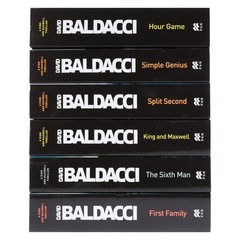 King and Maxwell Series by David Baldacci: 6 Books Collection Set – Fiction – PB