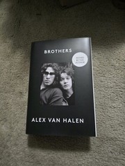 Alex Van Halen Brothers Signed First Edition Hardcover Book New In Hand