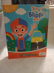 BLIPPI Activity Kit – My Busy Books Storybook + Playmat & 10 Figurines