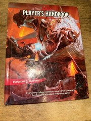D&D 2018 Player’s Handbook Dungeons & Dragons Rulebook 10th Printing Oct