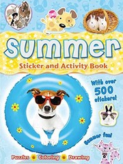 SUMMER STICKER AND ACTIVITY BOOK By Honor Head & Stuart Lynch **Mint Condition**