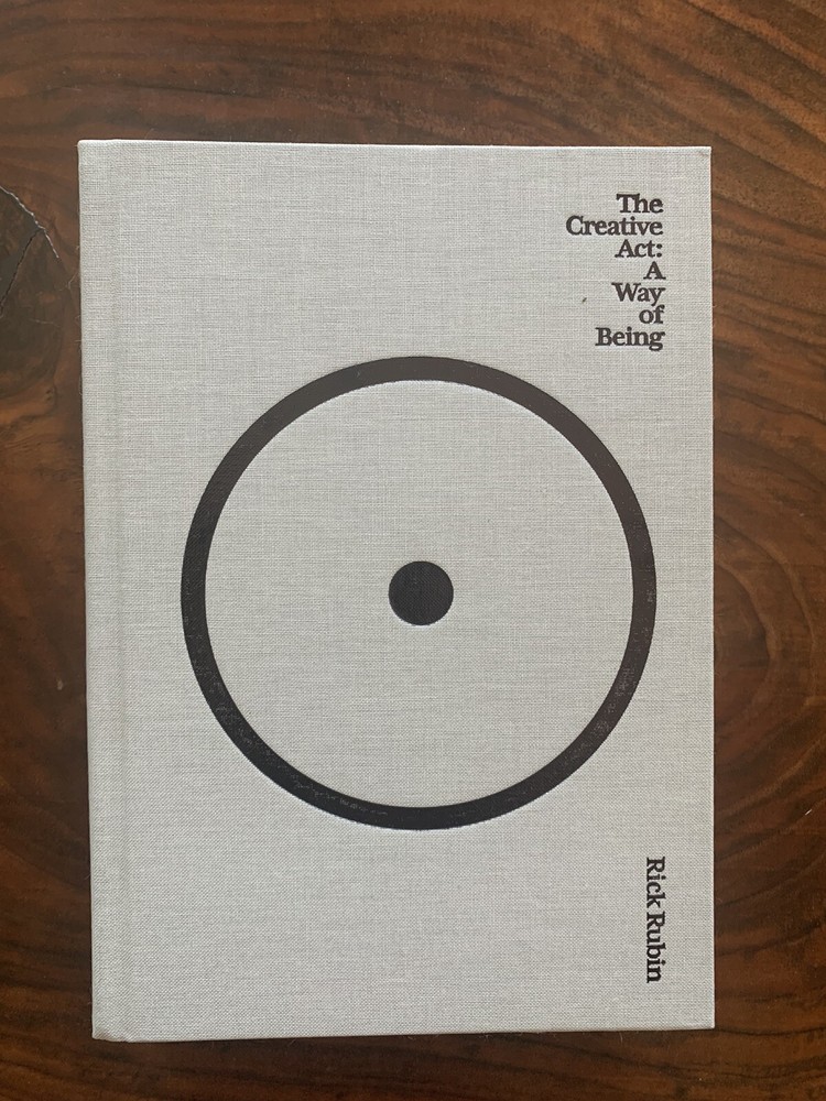 🔥SPECIAL 🔥 [HARDCOVER] The Creative Act : A Way of Being, Rick Rubin