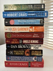 Lot of 10 Mystery and Thrillers – Mixed Authors – FREE SHIPPING
