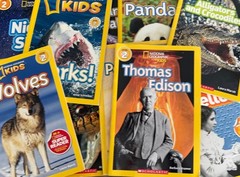Lot of 8 National Geographic Kids Level 2 Paperback Educational Books NF GREAT!